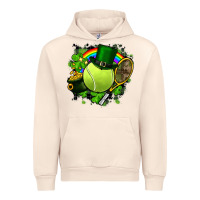 Sandshell St. Patrick's Day Tennis Urban Hoodie - FaDigitalArtStudio