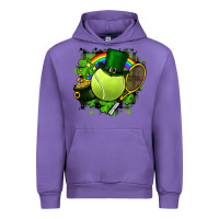 Tulip St. Patrick's Day Tennis Urban Hoodie - FaDigitalArtStudio