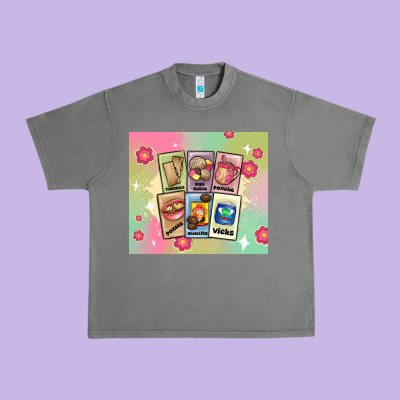 Traditional Mexican Food Urban Heavy Tee Designed By Maliassmallbusiness