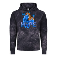 Cloud Black hope blueribboncolon cancer nails Vintage Hoodie - NancyCooperArtShop
