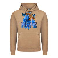 Vintage Coffee hope blueribboncolon cancer nails Vintage Hoodie - NancyCooperArtShop
