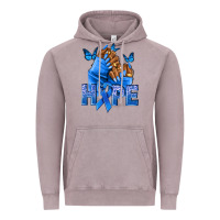 Vintage Zinc hope blueribboncolon cancer nails Vintage Hoodie - NancyCooperArtShop