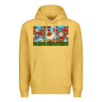 Antique Gold cute chicken Premium Hoodie - TumblerDesignByShophia
