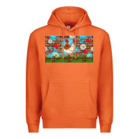 Carrot cute chicken Premium Hoodie - TumblerDesignByShophia