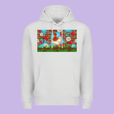 Cute Chicken Premium Hoodie Designed By Tumblerdesignbyshophia