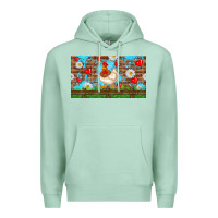 Seafoam cute chicken Premium Hoodie - TumblerDesignByShophia