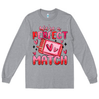 Heather Grey were perfect match Long Sleeve Tee - MaliasSmallBusiness