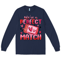Navy were perfect match Long Sleeve Tee - MaliasSmallBusiness