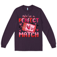 Plum were perfect match Long Sleeve Tee - MaliasSmallBusiness