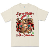 Bone christmas life is better with a chihuahua Premium Tee - JahusDesignShop