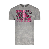 Cloud Rock overcome through courage strength  malia Vintage Tee - MaliasSmallBusiness