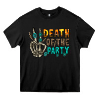 Black death of party Heavy Core Tee - RacoonDesign