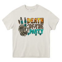 Cream death of party Heavy Core Tee - RacoonDesign