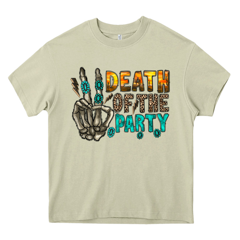 Death Of Party Heavy Core Tee by RacoonDesign | Teevron