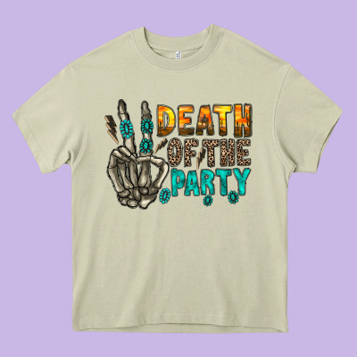 Death Of Party Heavy Core Tee Designed By Racoondesign