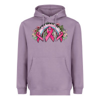 Lavender Cancer ribbon rainbow Cancer Awareness Heavyweight Hoodie - HowdyJamesFarm