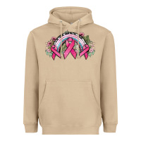 Mushroom Cancer ribbon rainbow Cancer Awareness Heavyweight Hoodie - HowdyJamesFarm