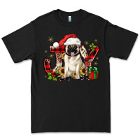 Black christmas joy pug Premium Tee - JahusDesignShop