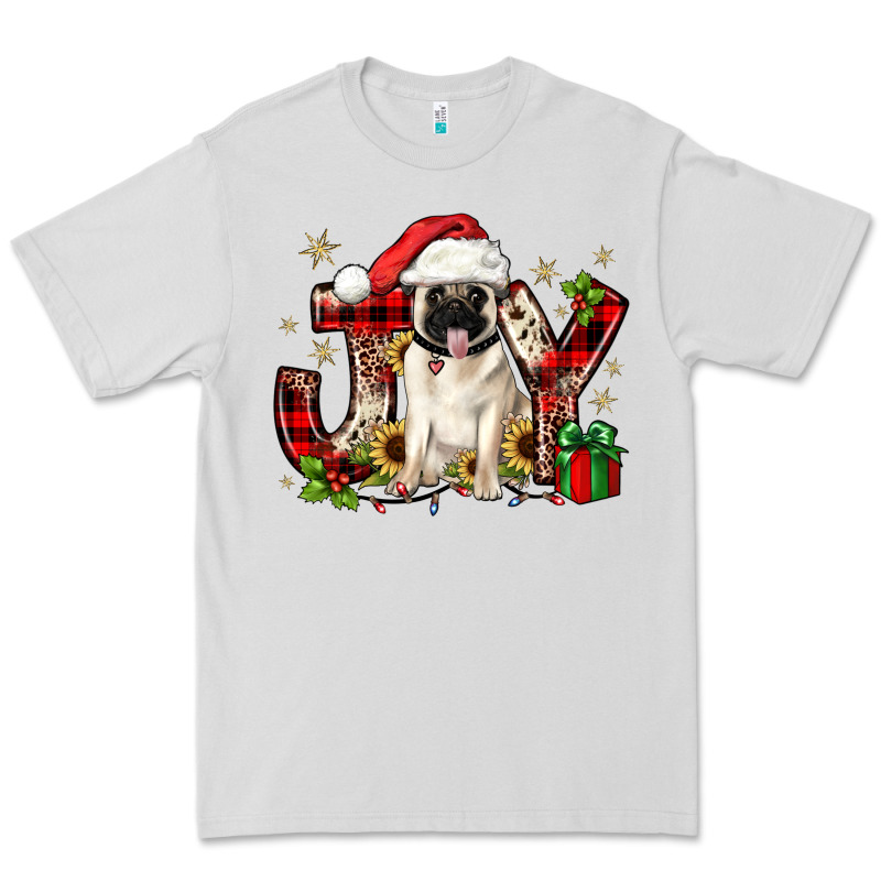 Christmas Joy Pug Premium Tee by JahusDesignShop | Teevron