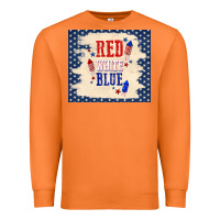Carrot red white blue Premium Sweatshirt - TumblerDesignByShophia