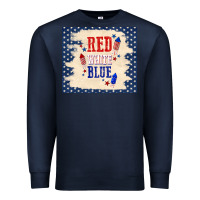 Navy red white blue Premium Sweatshirt - TumblerDesignByShophia