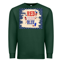 Sports Green red white blue Premium Sweatshirt - TumblerDesignByShophia