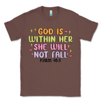 Chestnut god is within her she will not fall Classic Tee - MaliasSmallBusiness