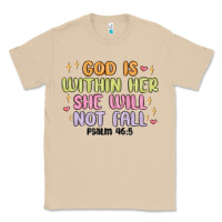 Mushroom god is within her she will not fall Classic Tee - MaliasSmallBusiness