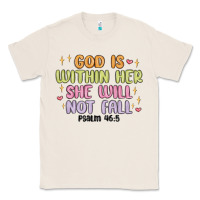 Natural god is within her she will not fall Classic Tee - MaliasSmallBusiness