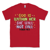Red god is within her she will not fall Classic Tee - MaliasSmallBusiness