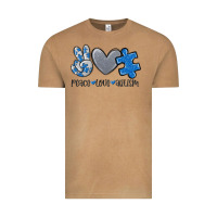 Vintage Camel peace love autism Vintage Tee - MaliasSmallBusiness
