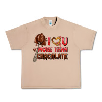 Burro i love you more than chocolate Urban Heavy Tee - AdoDesignShop