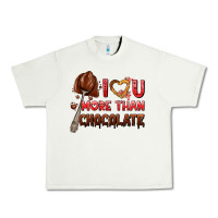 Pistachio i love you more than chocolate Urban Heavy Tee - AdoDesignShop