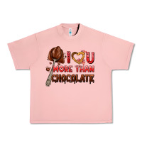 Salmon i love you more than chocolate Urban Heavy Tee - AdoDesignShop