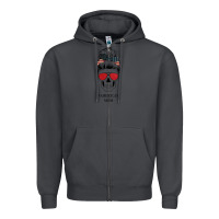 Smoke Glitter American Flag Patterned American Mom Skull Zipper Hoodie - Bettercallsaul