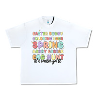 White easter bunny spring Urban Heavy Tee - MaliasSmallBusiness