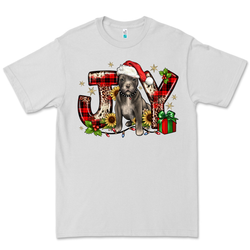 Christmas Joy Pitbull Premium Tee by JahusDesignShop | Teevron