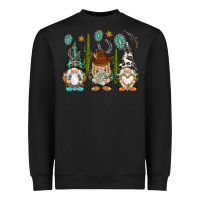 Black western gnomies Heavyweight Sweatshirt - NancyCooperArtShop