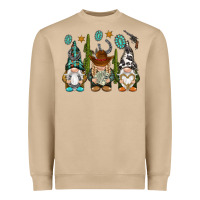 Mushroom western gnomies Heavyweight Sweatshirt - NancyCooperArtShop