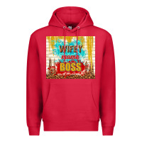 Cardinal wifey mama boss Premium Hoodie - TumblerDesignByShophia