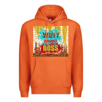 Carrot wifey mama boss Premium Hoodie - TumblerDesignByShophia