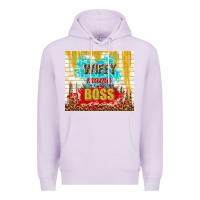Lilac wifey mama boss Premium Hoodie - TumblerDesignByShophia