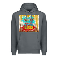 Rock wifey mama boss Premium Hoodie - TumblerDesignByShophia