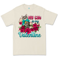 My Cat Is My Valentine Premium Tee | Teevron