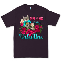 Plum my cat is my valentine Premium Tee - AdoDesignShop