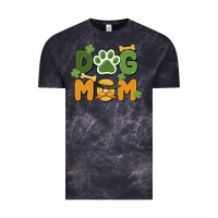 Cloud Black st. patricks day dog mom Vintage Tee - MaliasSmallBusiness