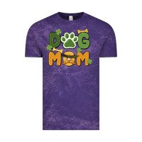 Cloud Purple st. patricks day dog mom Vintage Tee - MaliasSmallBusiness
