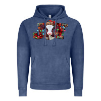 Vintage Denim joy baby cow christmas Vintage Hoodie - Jasminsmagicworld