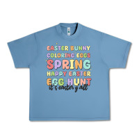Pebble Blue easter bunny spring Urban Heavy Tee - MaliasSmallBusiness