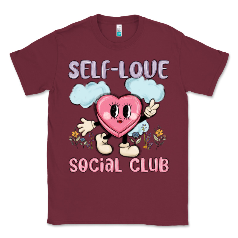 Self Love Social Club Classic Tee by MaliasSmallBusiness | Teevron
